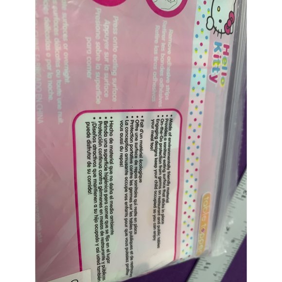 Hello Kitty Table Topper Sticks Plays Perfect for Restaurants. Toddler Baby Play - Picture 5 of 7